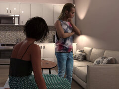 Tridimensionnel, Indienne, Petite femme