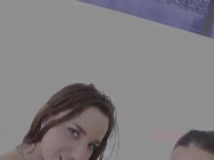 Amirah Adara and Mea Melone Anal Fuck with Dildo and First DAP