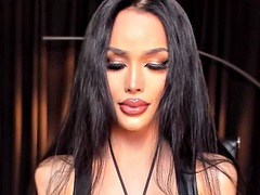 Asiat, Smuk, Stor pik, Onani, Shemale, Solo, Web kamera