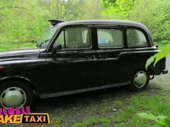 Blonde busty tourist Blanche Bradburry gets creampied & pounded in public