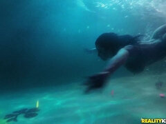 Pijpbeurt, Bruinharig, Rondborstig, Diep in de keel, Buiten, Biljart