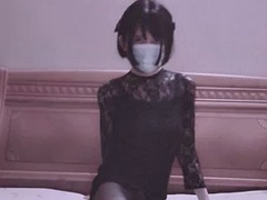 Asiatica, Cinese, Gay, Donna con pene, Solo