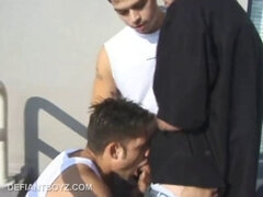 Grupp, Handjobb, Trekant