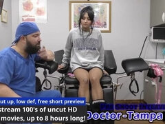 Dr Tampa Gyno Exam - Zombae's First Time Medical Fetish with Finger Fucking & Moaning Teen