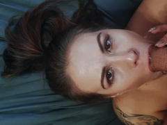 Amatør, Soveværelse, Pik sutte, Hundestilling, Brækfornemmelse, Naturlige bryster, Pov