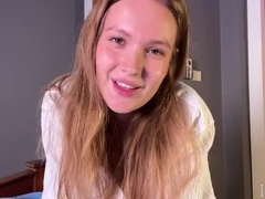 Femelle, Fait maison, Masturbation, Petite femme, Pov, Russe, Solo, Vierge