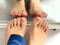Asiater, Føtter, Fetisj, Fotfetisj, Latina