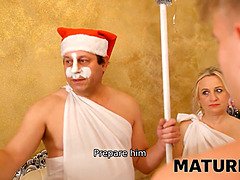 Man is happy with possibility to hook up with stepmom on X-mas