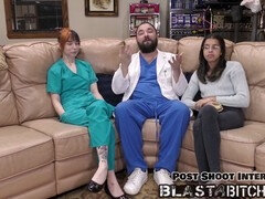 Amerikkalainen, Sitominen alistaminen sadomasokismi masokismi, Tohtori, Nais alistaja, Hanskat, Käsihoito, Lateksi, Pillu