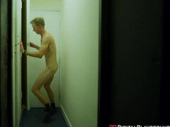 Grosse bite, Gros seins, Blonde, Érotique, Cuisine, Léchez, Lingerie, Nénés