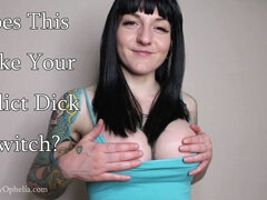 Does This Make Your Addict Dick Twitch - Femdom JOI Tease