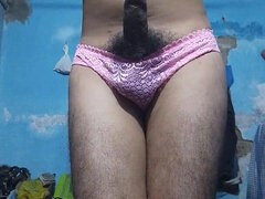 18 años, Amateur, Fetichismo travestista, Peludo, Lencería, Solo, Adolescente