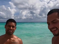 The Cancun vacation is great for Antuan Ruma and Damian