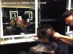 beautiful asian girl headshave