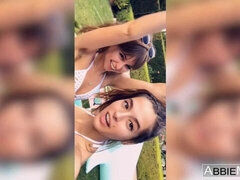 Culo, Dietro la scena, Tette naturali, All'aperto, Piscina   biliardo, Pubblico, Ragazza, Tette