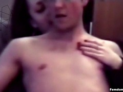 Enthousiasteling, Grote lul, Man die toekijkt, Dominante vrouw, Handbeurt, Interraciaal, Vrouw