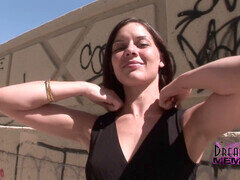 Amatorka, Ekshibicjonizm, Publiczny, Cipka, Ogolona, Solo, Tatuaż, Cycki