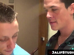 Horny Kamzouz can't wait to please himself in the sex club