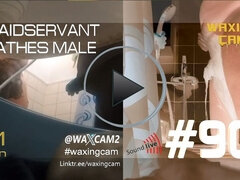 Amatør, Badeværelse, Cfnm, Sædskud, Handsker, Håndjob