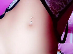 아마추어, 항문, 큰 클리토스, 여자, 라티나, 수음, 분출, 스타킹