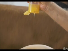 Anal, Nana, Grosse bite, Blonde, Sucer une bite, Européenne, Pov, Cheveux courts