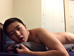 Asiatique, Grosse bite, Homosexuelle, Masturbation, Webcam