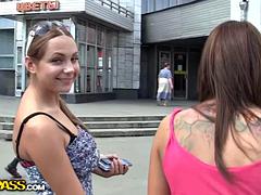 Pervert girls seduce guy into sex