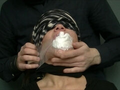 College Girl Tied to a Chair, Panty Packed & Tape Gagged - Twice!