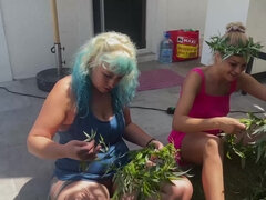 Eye opening new age fuck fest with horny hippie girls