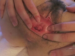 Aisselle, Brunette brune, Mignonne, Femelle, Poilue, Hd, Lingerie, Chatte