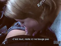 18, Amatør, Blondine, Pik sutte, Penge, Realitet, Russisk, Søn