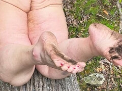 Amateur, Américain, Belle grosse femme bgf, Gode, Conversation vulgaire, Femelle, Fétiche des pieds, Masturbation