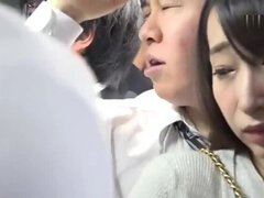 アジア人, デカパイ, フェラチオ, イく瞬間, 日本人, おもらし