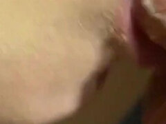 Deep Throad Blow Job and Pee on Her