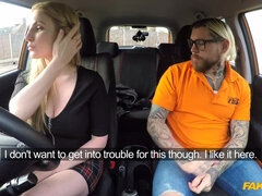 Fake Driving School - Fake Instructors Steamy Copulate With Minx 2 - Dean Van Damme