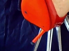 Piede fetish, Tacchi, Fatto in casa, Cuio, Mamma che vorrei scoparmi, Solo