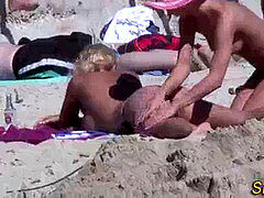 Amatéři, Pláž, Evropské, Německé, Masáž, Venku, Na veřejnosti, Teenka