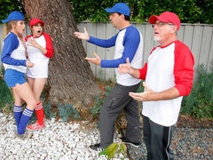 Softball Diamond Daughter Dick Down