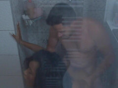 Big Booty Ebony Fucked Hard in Shower - Kiki Minaj