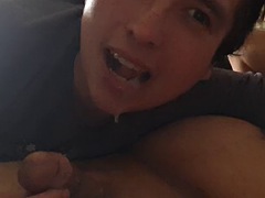 Avsugning, Sammanställning, Sperma shot, Ansiktsbehandling, Homosexuell, Handjobb, Latina, Suger