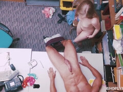 Blondine, Süss, Puppe, Büro, Bestrafung, Reiten, Jungendliche (18+)