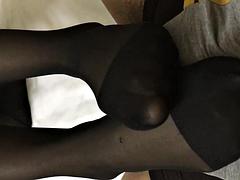 Amatør, Asiat, Kinesisk, Fødder, Fod fetish, Lingerie, Nylon, Nylonstrømper