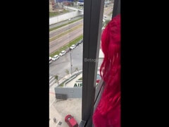 Brazilian Hotwife Gives Me a Blowjob at the Mall