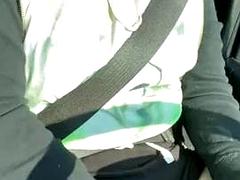 Belle grosse femme bgf, Voiture, Masturbation
