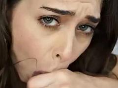 Blondin, Avsugning, Sperma shot, Pov