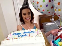 18, Mačiatko, Kuřba, Brunetka, Pornstars, Teenka