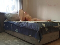 Mother-in-law Masturbates Her Hairy Pussy with Sex Toys and Shows a Big Ass