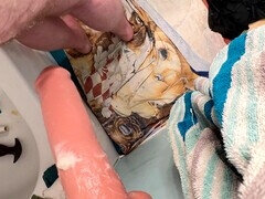 Anal, Rumpe, Stor rumpe, Dildoen, Fisting, Gaping, Onani, Shemale