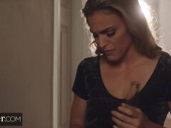 Peitos grandes, Loiroa, Masturbação, Beijar, Lésbica, Xoxota, Magrinha, Descascar