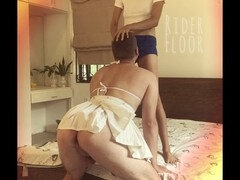 素人, カップル, ドレス, ドイツ人, 旦那, キス, 奴隷, トレイン